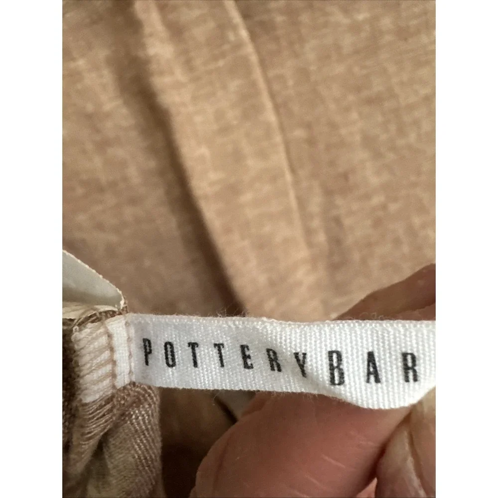 Pottery Barn Set-King Belgian Linen Pillowcase Rosewood Blush